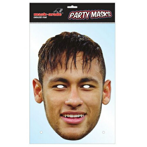 【ブラジル代表/パリ・サンジェルマン】ネイマール パーティーマスク【Neymar】【サッカー サポーター グッズ】(NEYMA01)【スポーツ ホビー】【店頭受取対応商品】