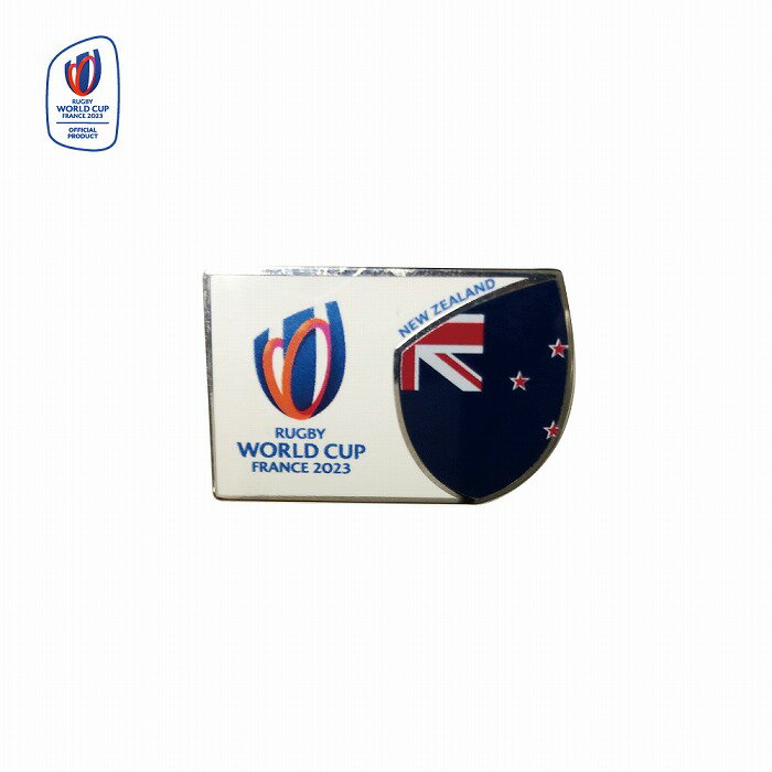 ★SALE★セール★ラグビーワールドカップ2023 フランス オフィシャル ピンバッジ NEW ZEALAND【RUGBY WORL..