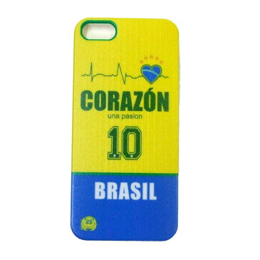 ★SALE★セール★CORAZON(コラソン)×ブラジル iPhone5/5sケース(カバー)【サッカー モバイル 携帯電話 アクセサリー ケース】(czaa001)【スポーツ ホビー】【店頭受取対応商品】