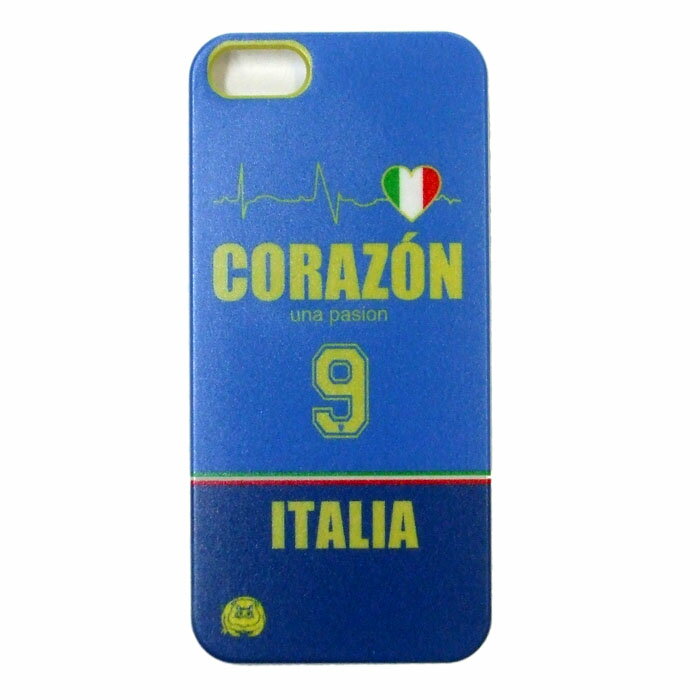 ★SALE★セール★CORAZON(コラソン)×イタリア iPhone5/5sケース(カバー)【サッカー モバイル 携帯電話 アクセサリー ケース】(czaa004)【スポーツ ホビー】【店頭受取対応商品】