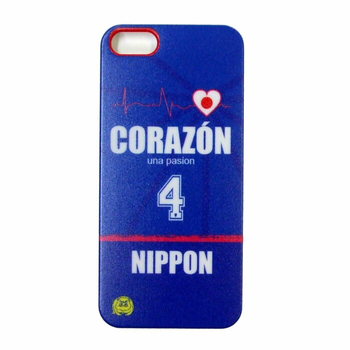 ★SALE★セール★CORAZON(コラソン)×NIPPON(日本) iPhone5/5sケース(カバー) 【サッカー モバイル 携帯電話 アクセサリー ケース】(czaa008)【スポーツ ホビー】【店頭受取対応商品】