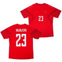 ★SALE★セール★デンマーク代表 2022 ホーム 半袖 オーセンティック ユニフォーム No.23 ホイビュルク【hummel/ヒュンメル】【サッカー ウエア レプリカユニフォーム】(218713-3365/23H)【スポーツ ホビー】【店頭受取対応商品】【GWS】