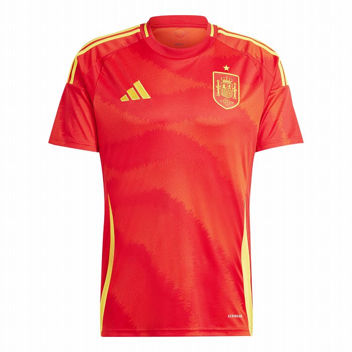 ●スペイン代表 2024 ホーム 半袖 ユニフォーム【adidas/アディダス】【サッカー ウエア レプリカユニフォーム】(IP9331)【スポーツ ホビー】【店頭受取対応商品】