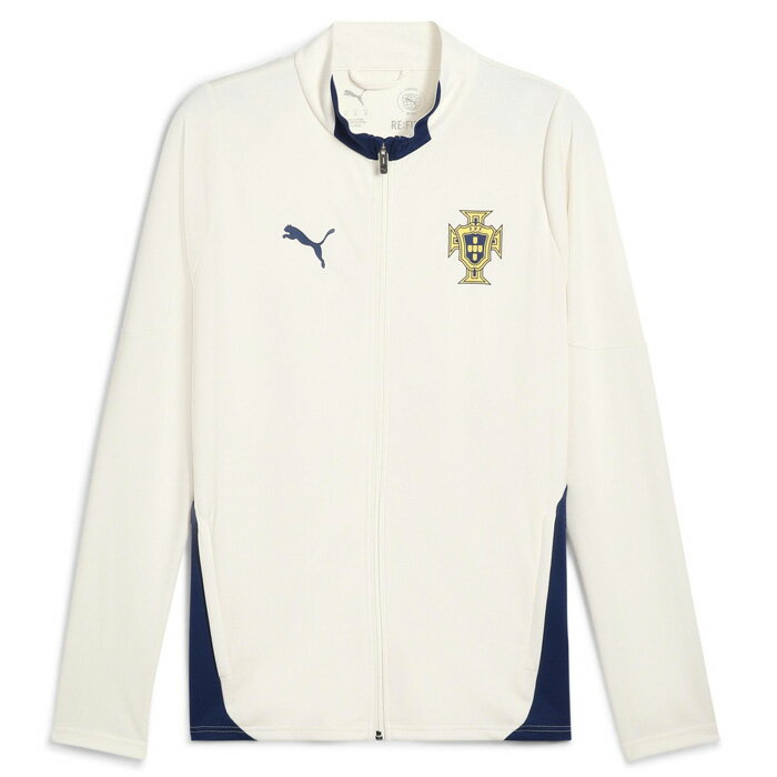 ポルトガル代表 2025 フルジップ トレーニングジャケット(クリーム)【PUMA/プーマ】【サッカー トレーニングウェア】(779522-12)【店頭受取対応...