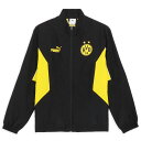 ドルトムント 24-25 Ftbl Archive ジャケット(ブラック×イエロー)【PUMA/プーマ】【サッカー サポーター ウェア ウインドブレーカー】(7...