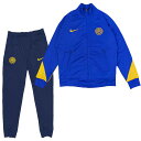 インテル 24-25 Dri-FIT Strike トラックスーツ 上下セット ジュニア (ブルー×ネイビー)【NIKE/ナイキ】【サッカー トレーニングウェア...