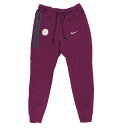 パリ・サンジェルマン 24-25 テックフリース ジョガーパンツ (ボルドー)【NIKE/ナイキ】【サッカー TECH PACK スウェットパンツ】(FN849...