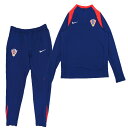★SALE★セール★クロアチア代表 2024 Dri-FIT Strike ドリルトップ&KPパンツ 上下セット(ネイビー)【NIKE/ナイキ】【サッカー トレ...