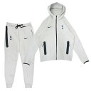 トッテナム 25-26 テックフリース フルジップ フーディー&ジョガーパンツ 上下セット(ベージュ)【NIKE/ナイキ】【サッカー TECH PACK パーカ...