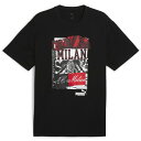 ACミラン 24-25 Ftbl NRGY+ Tシャツ半袖 (ブラック)【PUMA/プーマ】【サッカー サポーター ウェア】(779333-07)【店頭受取対応...