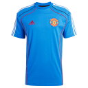 マンチェスターユナイテッド 24-25 URBAN PURIST Tシャツ半袖(ブルー)【adidas/アディダス】【サッカー サポーター ウェア】(JF0370)【店頭受取対応商品】