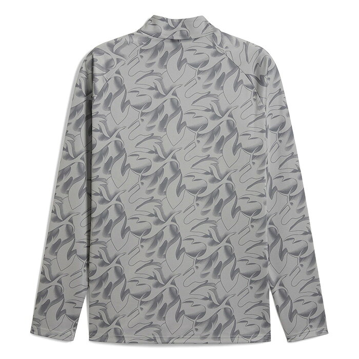 サッカーショップ fcFAのACミラン 25-26 プレマッチ 1/4ジップトップ(グレー×ホワイト)【PUMA/プーマ】【サッカー サポーター トレーニングウェア プラクティス】(782391-13)【店頭受取対応商品】｜アングル2