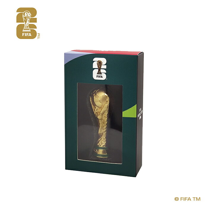 2026 FIFAワールドカップ (W杯) 北中米大会 オフィシャル トロフィー レプリカ(70mm ...
