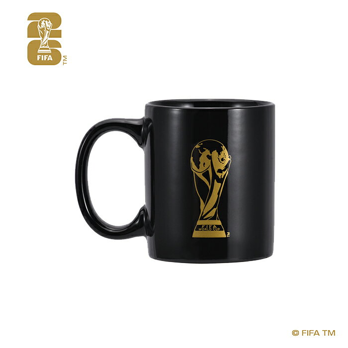 2026 FIFAワールドカップ (W杯) 北中米大会 オフィシャル トロフィー マグカップ (ブラ ...
