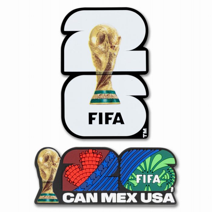 樂天商城 - 2026 FIFAワールドカップ (W杯) 北中米大会 オフィシャル 3D ラバーマグネット (2枚セット)【サッカー サポーター W杯 グッズ】【店頭受取対応商品】