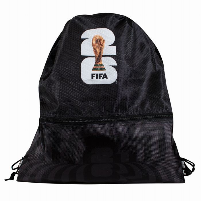 2026 FIFAワールドカップ (W杯) 北中米大会 オフィシャル ジムバッグ (ブラック)【サッ ...
