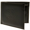 エバートン オフィシャル レザーウォレット Debossed (ブラック)【サッカー サポーター グッズ 財布】【店頭受取対応商品】