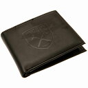 ウエストハム オフィシャル レザーウォレット Debossed (ブラック)【サッカー サポーター グッズ 財布】【店頭受取対応商品】