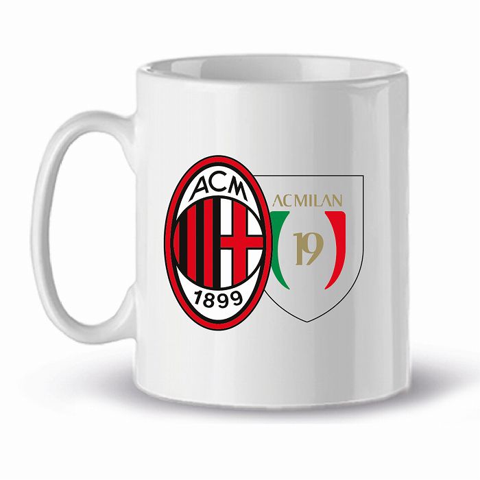 海外輸入 Acミラン オフィシャル マグカップ ロゴ 21 22 セリエa優勝記念 Miscu0004 Belas Art Br