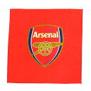 アーセナル オフィシャル ハンドタオル(レッド)【サッカー サポーター グッズ】(ARS54650)【店頭受取対応商品】