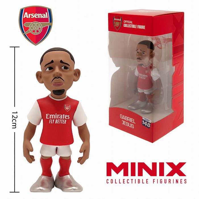 MINIX Figure Football Stars アーセナル ジェズス(12cm)【サッカー グッズ ミニックス フィギュア】(148)【店頭受取対応商品】