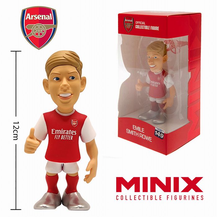 MINIX Figure Football Stars アーセナル スミス・ロウ(12cm)【サッカー グッズ ミニックス フィギュア】(149)【店頭受取対応商品】