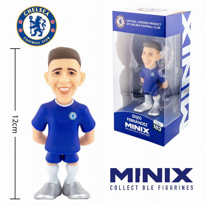 MINIX Figure Football Stars チェルシー エンソ・フェルナンデス(12cm)【サッカー グッズ ミニックス フィギュア】(183)【店頭受取対応商品】