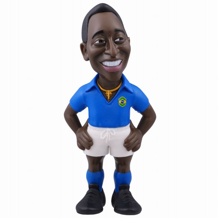 MINIX Figure Football Stars ブラジル代表 AWAY ペレ (12cm) (ブルー)【サッカー グッズ ミニックス フィギュア】(110C)【店頭受取対応商品】