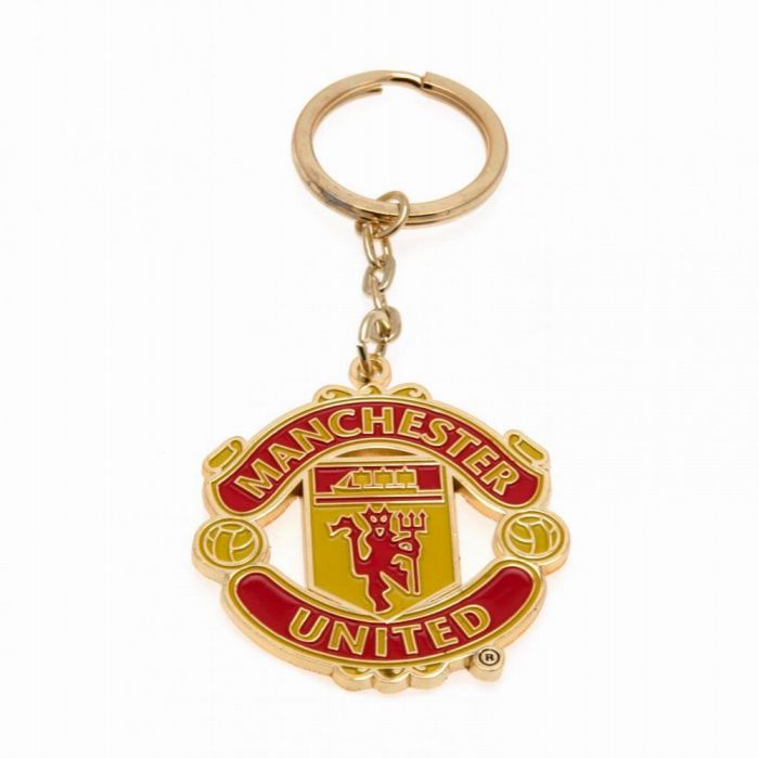 マンチェスターユナイテッド オフィシャル キーホルダー エンブレム 【サッカー サポーター グッズ】