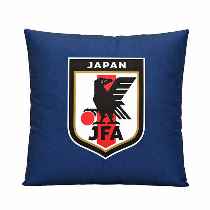 乐天商城 - 日本代表 2026 オフィシャル クッション(SAMURAI BLUE) STADIUM LINE【サッカー サポーター グッズ】(JO-446)【店頭受取対応商品】