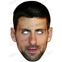 ノバク・ジョコビッチ パーティーマスク【Novak Djokovic】(NDJOK01)【店頭受取対応商品】