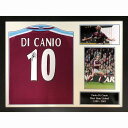 ◆パオロ・ディ・カーニオ 直筆サイン入りユニフォーム(ウエストハム 2000)&フォト 額入り【All Star Signings】【店頭受取対応商品】【予約:...