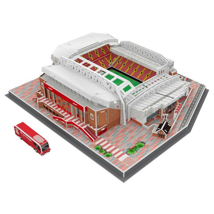 リバプール オフィシャル スタジアム(アンフィールド) 3D パズル【Nanostad/ナノスタッド】【店頭受取対応商品】