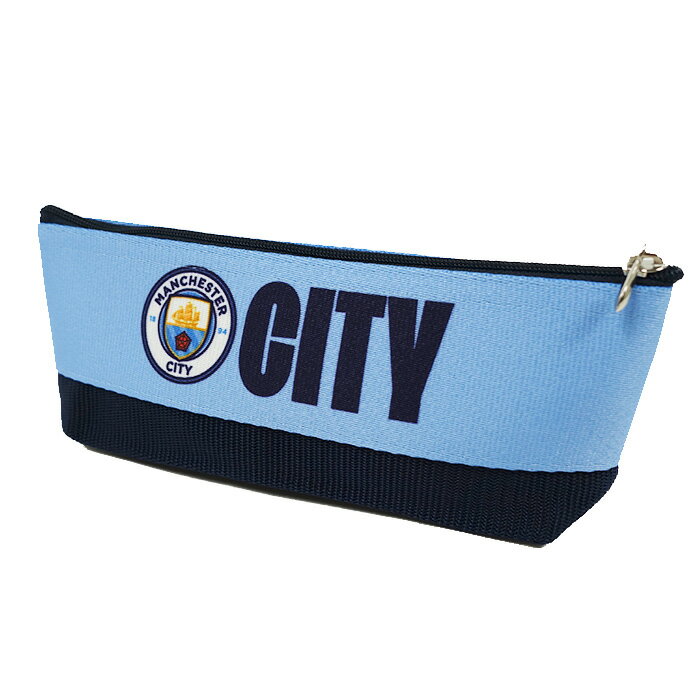 マンチェスターシティ オフィシャル ペンケース【サッカー ステーショナリー グッズ 文房具】(MC54135)【店頭受取対応商品】