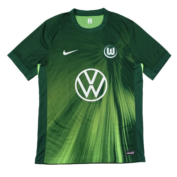 ●ヴォルフスブルク 25-26 ホーム 半袖 ユニフォーム【NIKE/ナイキ】【サッカー ウエア レプリカ ユニフォーム】(HQ1562-341)【店頭受取対応商品】