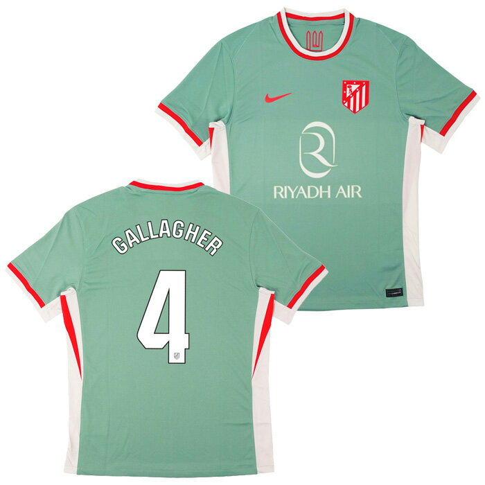 ●アトレチコマドリード 24-25 アウェイ 半袖 ユニフォーム No.4 ギャラガー【NIKE/ナイキ】【サッカー ..