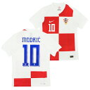 ●クロアチア代表 2024 ホーム Dri-FIT ADV 半袖 ユニフォーム No.10 モドリッチ【NIKE/ナイキ】【サッカー ウエア オーセンティック ...