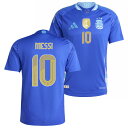 アルゼンチン代表 2024 アウェイ 半袖 オーセンティック ユニフォーム No.10 メッシ【adidas/アディダス】【サッカー ウエア ユニフォーム】(I...
