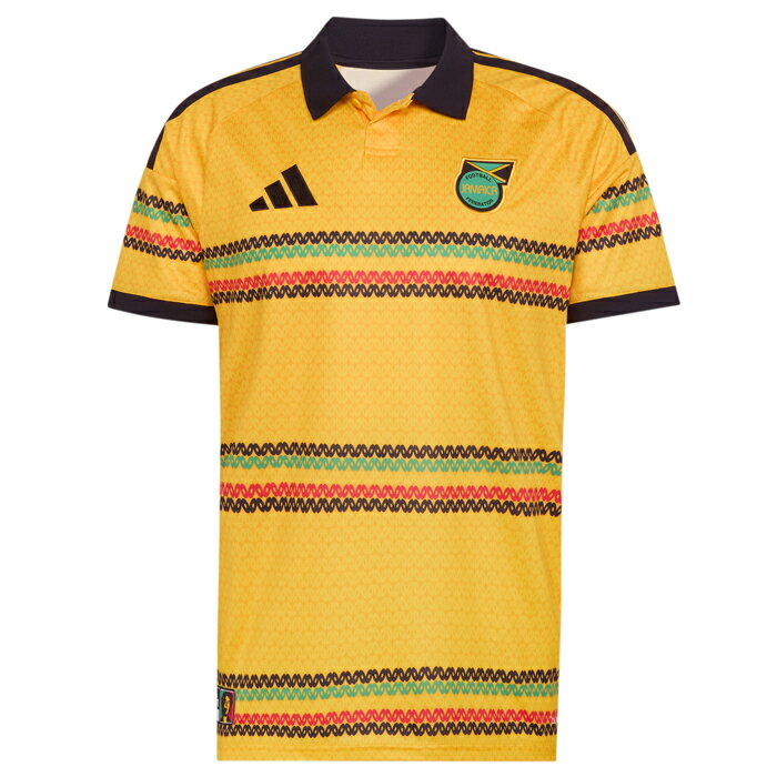 樂天商城 - ●ジャマイカ代表 × ボブ・マーリー 2026 ホーム 半袖 ユニフォーム【adidas/アディダス】【サッカー ウエア レプリカユニフォーム】(KD0959)【店頭受取対応商品】