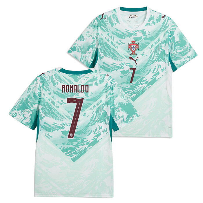乐天商城 - ●ポルトガル代表 2026 アウェイ 半袖 ユニフォーム No.7 ロナウド【PUMA/プーマ】【サッカー ウエア レプリカユニフォーム】(783288-02/7R)【店頭受取対応商品】