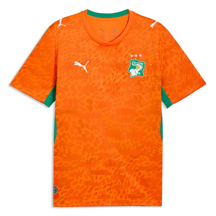 樂天商城 - コートジボワール代表 2026 ホーム 半袖 ユニフォーム【PUMA/プーマ】【サッカー ウエア レプリカユニフォーム】(783182-01)【店頭受取対応商品】