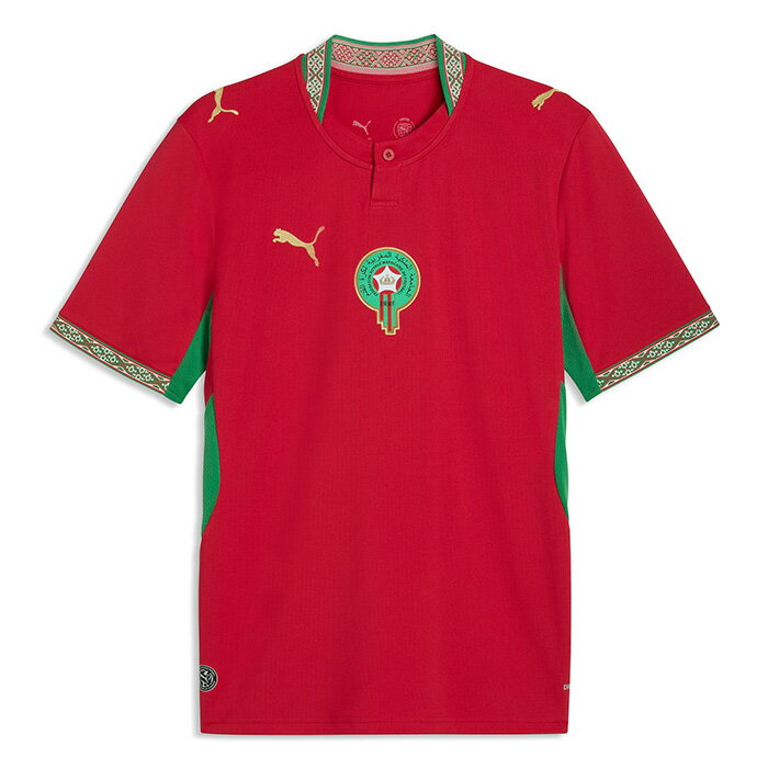 モロッコ代表 2026 ホーム 半袖 ユニフォーム【PUMA/プーマ】【サッカー ウエア レプリカユニフォーム】(783317-01)【店頭受取対応商品】