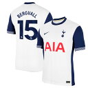 ●【Spring Sale】★SALE★セール★トッテナム 24-25 ホーム 半袖 ユニフォーム No.15 ベリヴァル【NIKE/ナイキ】【サッカー ウエア...