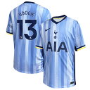 ●【Summer Sale】★SALE★セール★トッテナム 24-25 アウェイ 半袖 ユニフォーム No.13 ウドジェ【NIKE/ナイキ】【サッカー ウエア...