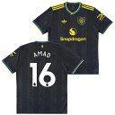 ●マンチェスターユナイテッド 25-26 サード 半袖 ユニフォーム No.16 アマド・ディアロ【adidas/アディダス】【サッカー ウエア レプリカユニフ...