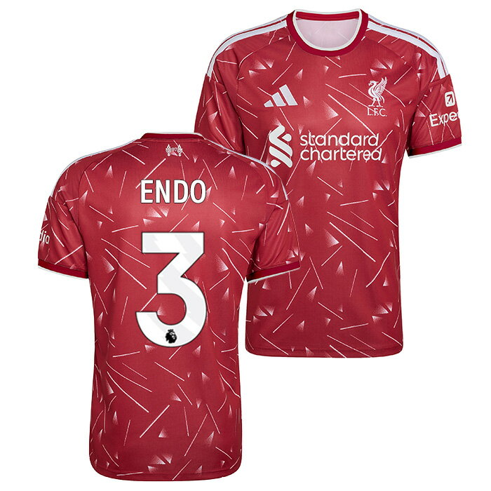 Rakuten - ◆●リバプール 26-27 ホーム 半袖 ユニフォーム No.3 遠藤航【adidas/アディダス】【サッカー ウエア レプリカユニフォーム】(KA6852/3E_WH)【予約：7月下旬〜順次発送予定】
