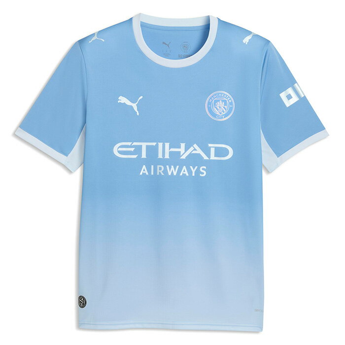 Replica Uniform - ●マンチェスターシティ 26-27 ホーム 半袖 ユニフォーム【PUMA/プーマ】【サッカー ウエア レプリカユニフォーム】(784326-01)【店頭受取対応商品】【オフィシャルマーク対応】