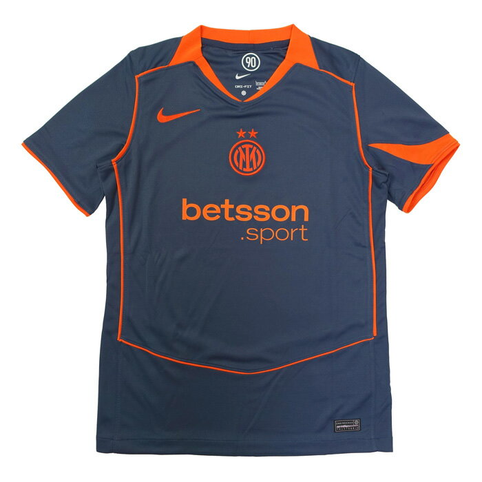★SALE★セール★インテル 25-26 サード 半袖 ジュニア【NIKE/ナイキ】【サッカー レプリカユニフォーム キッズ】(HM4428-438)【店頭受取対応商品】