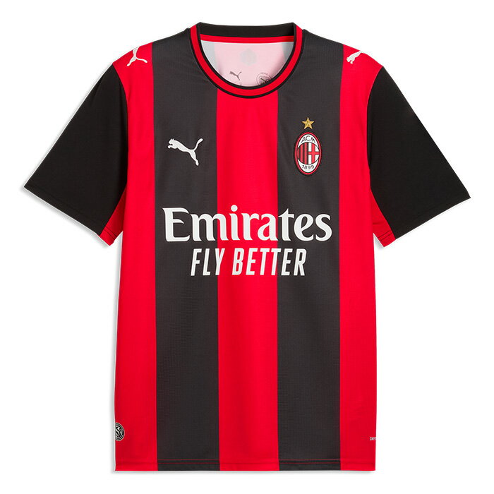 Rakuten - ●ACミラン 26-27 ホーム 半袖 ユニフォーム 【PUMA/プーマ】【サッカー ウエア レプリカユニフォーム】(784121-01)【店頭受取対応商品】【オフィシャルマーク対応】