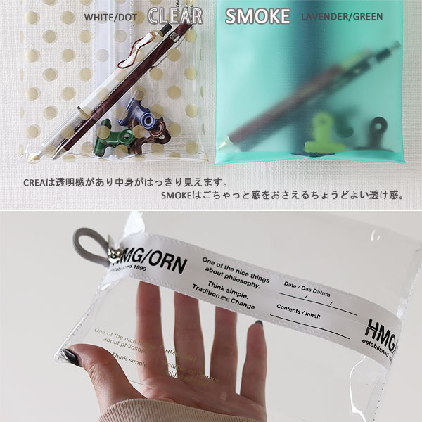 【ポイント10倍】オープンクローズポーチM【収納ケース 止水ファスナー 透明 小物...
